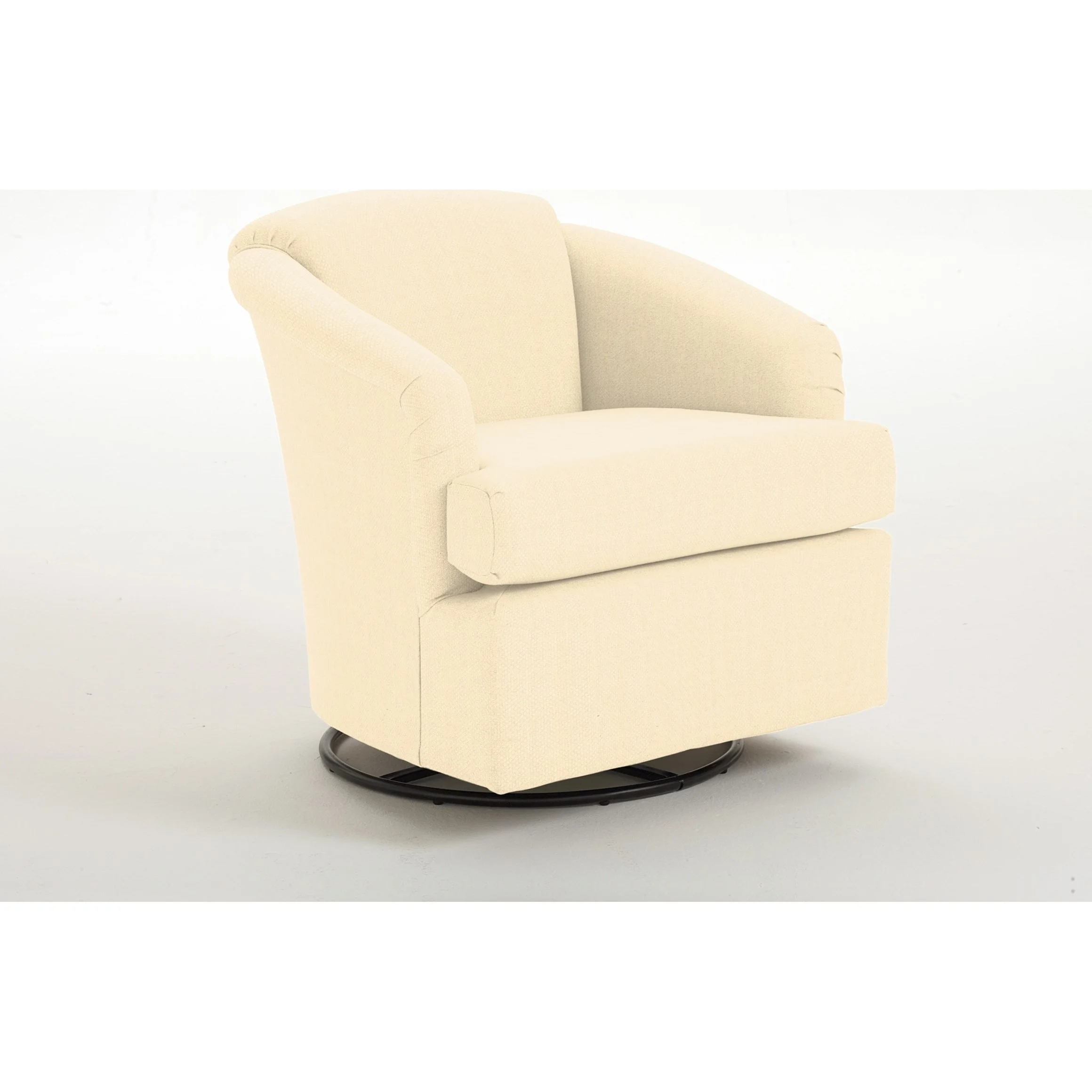 Best Home Furnishings Swivel Barrel 25671 Cass Swivel Barrel Chair